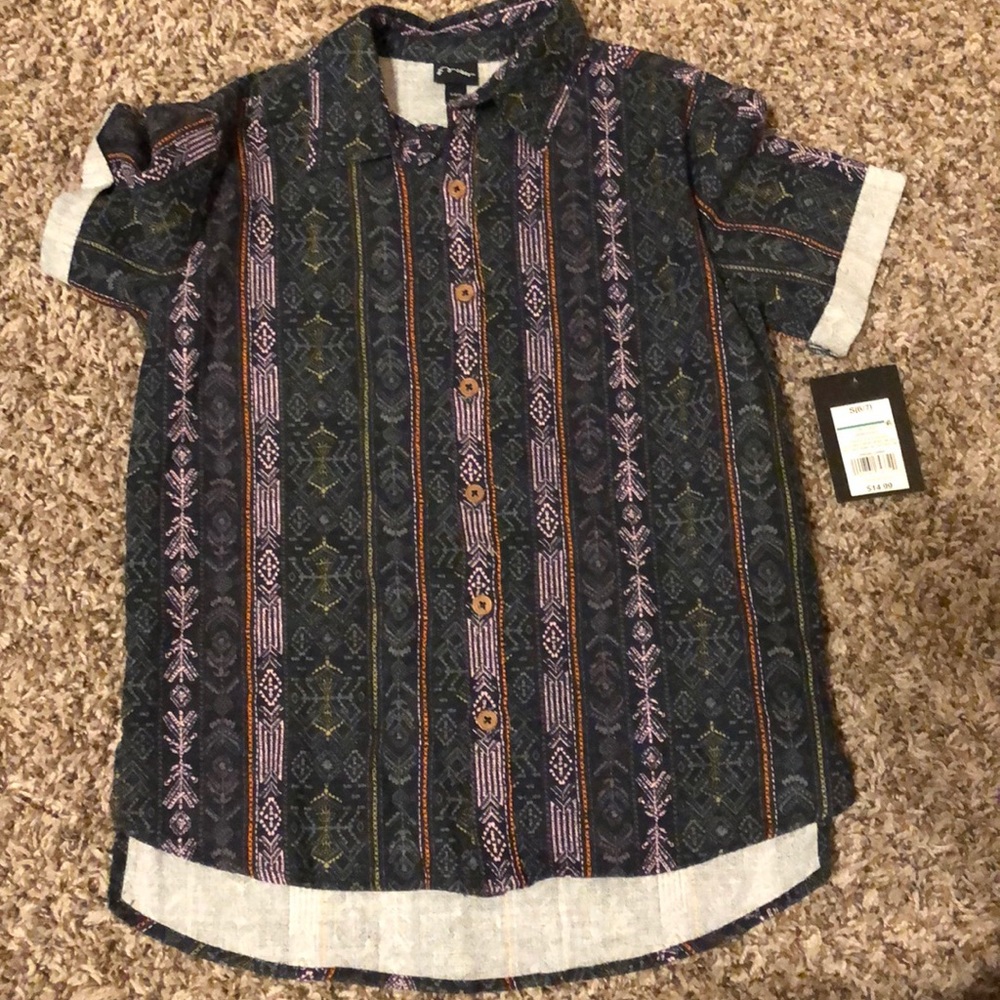 Hawaiian print top